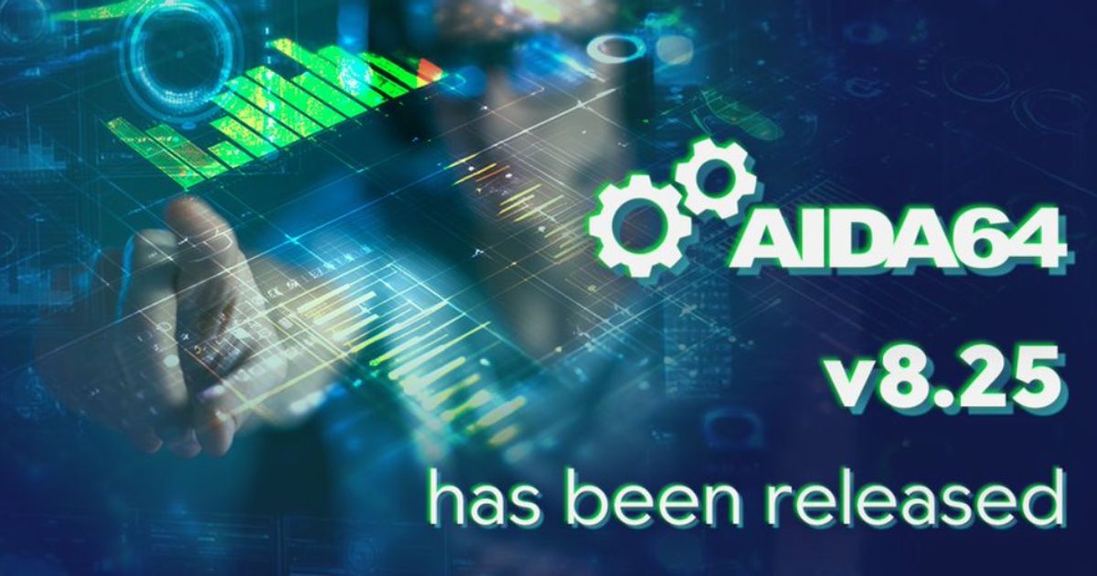 AIDA64 8.25 update: SensorPanel pinning, NVMe support, and new ...