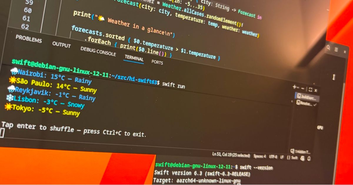 Swift 6.3 introduces the first official Android SDK and improved C ...
