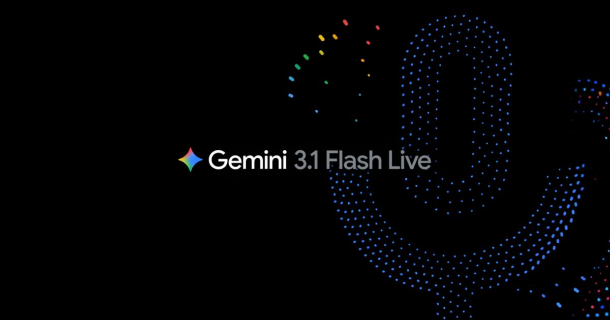 Google launches Gemini 3.1 Flash Live with its most human-like sounding ...