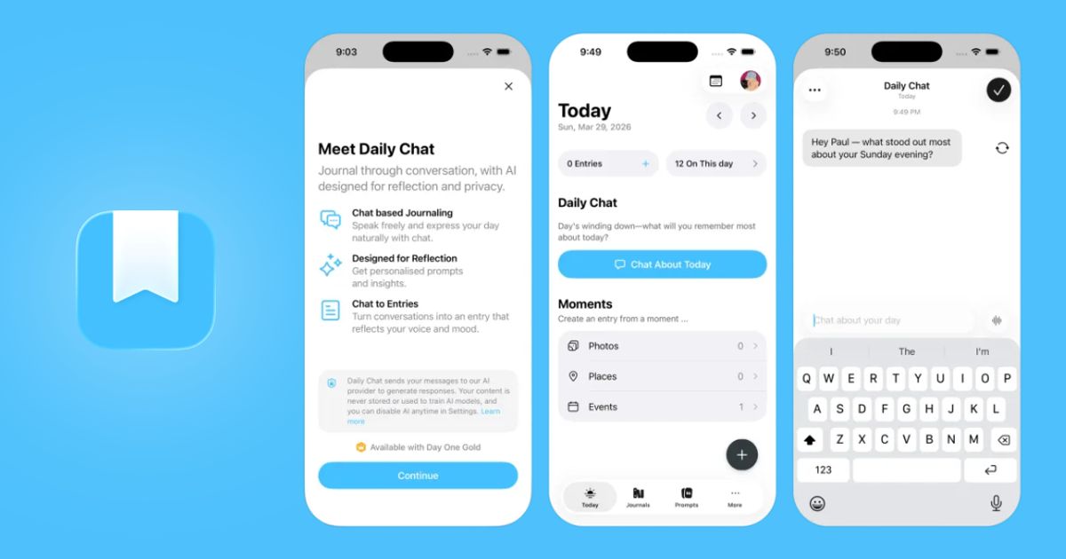 Day One introduces Daily Chat for conversational journaling and new ...