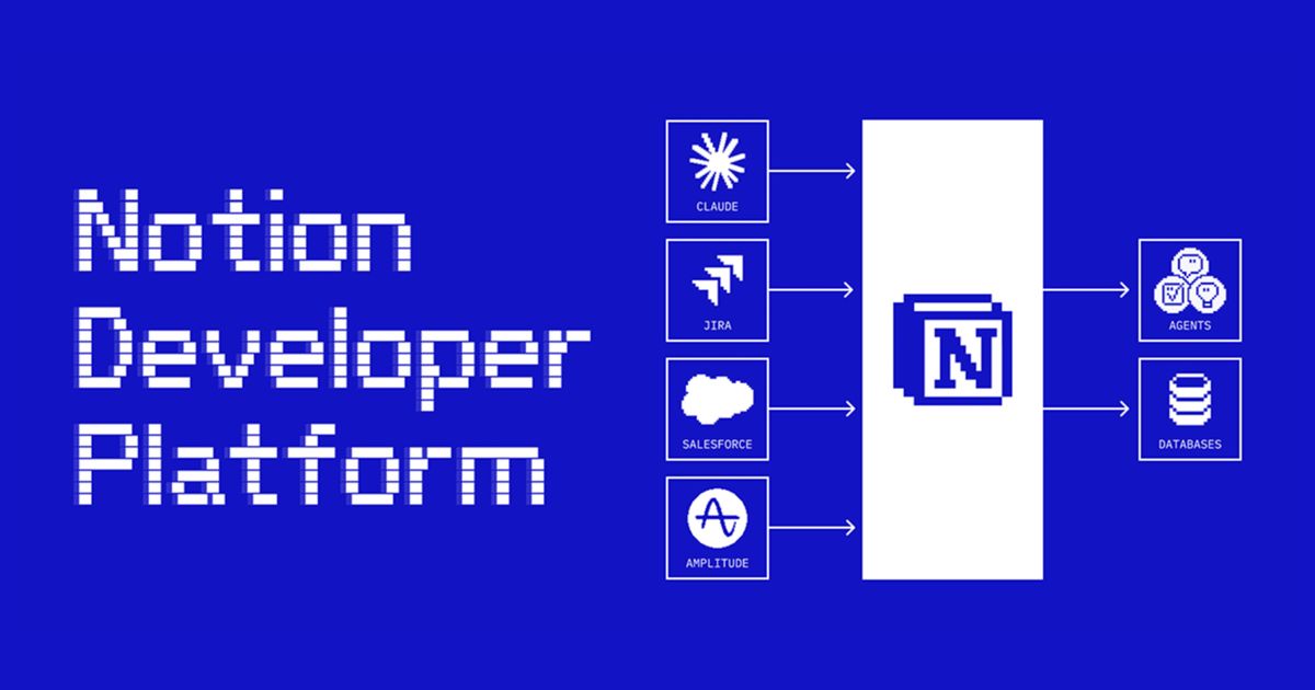 Notion launches Developer Platform for AI agents with Workers and ...