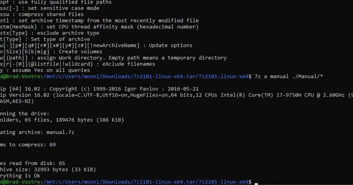 7-Zip file archiver is now available for Linux-based operating systems ...
