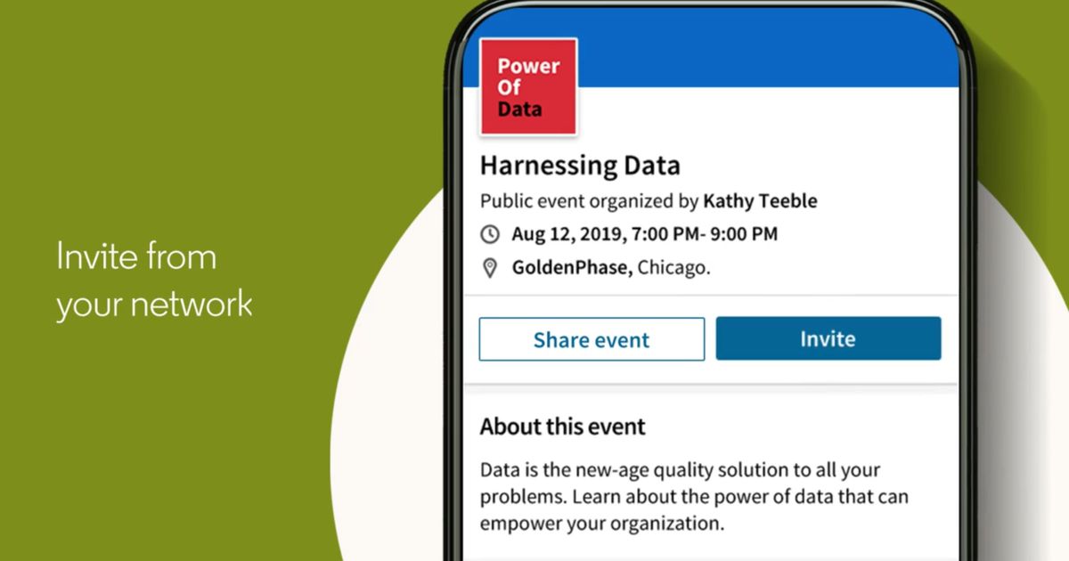 LinkedIn launches LinkedIn Events professional gathering planner ...