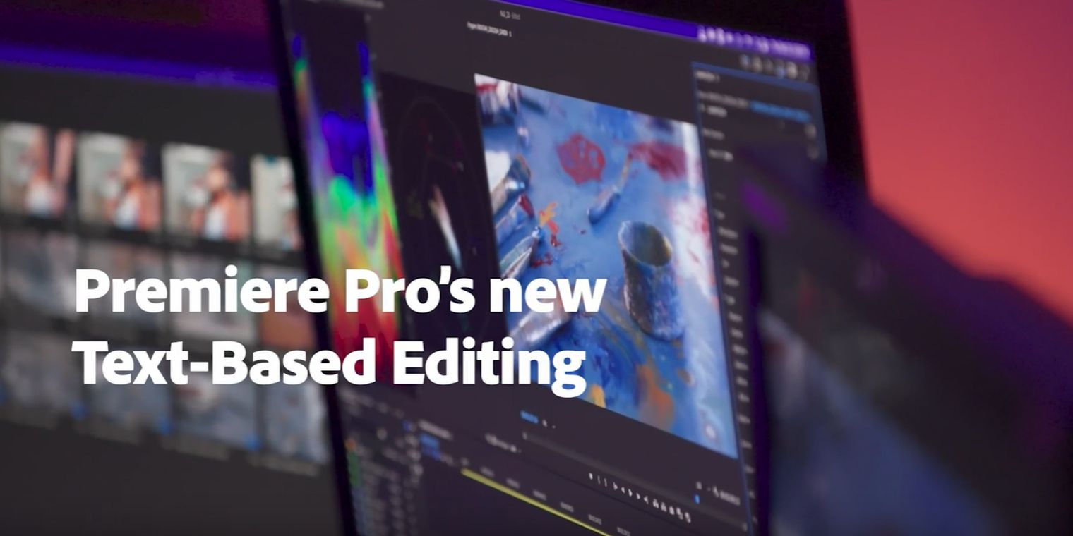 Adobe Premiere Pro launches AI-Powered Text-Based Editing and Other ...