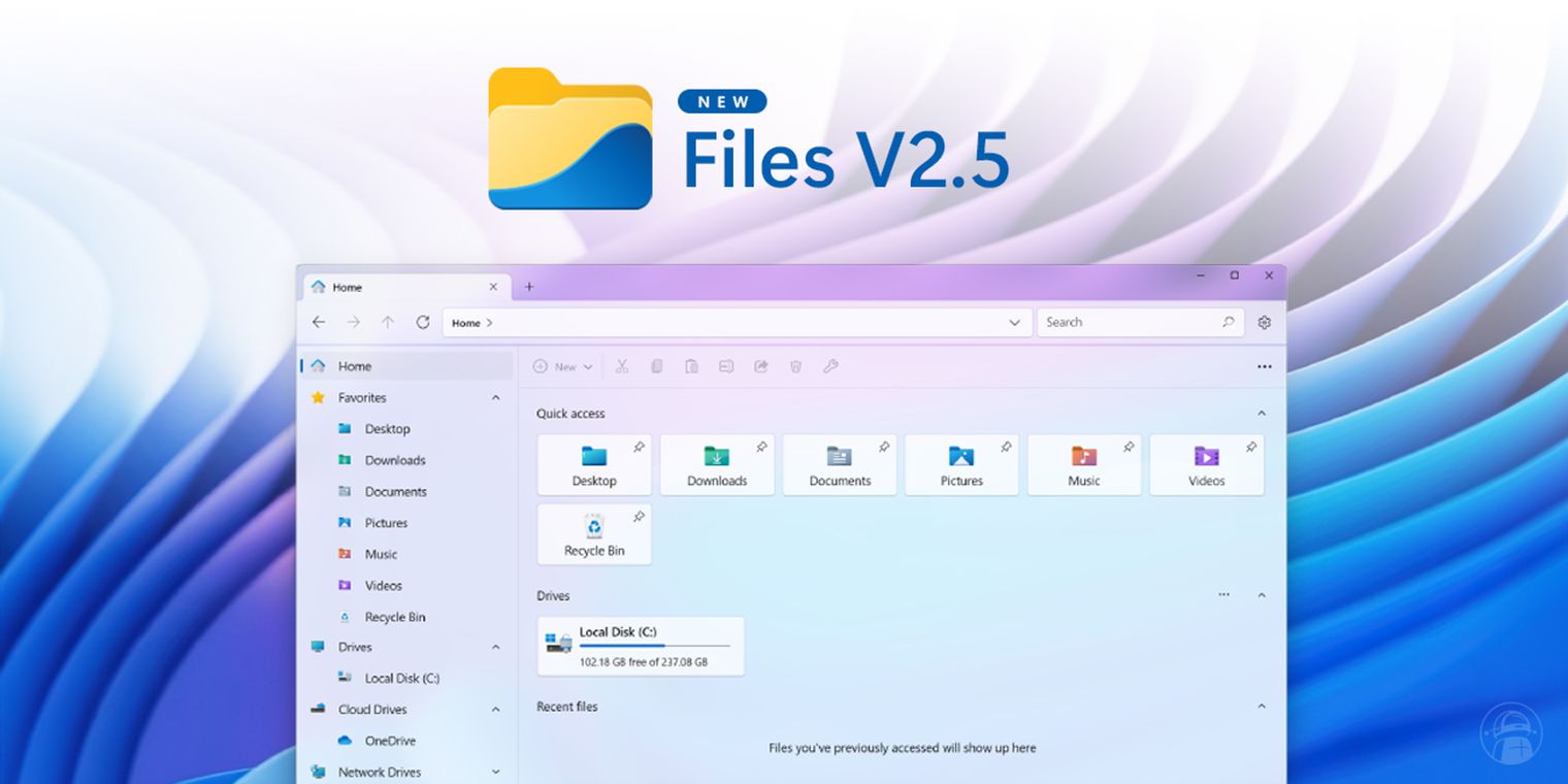 Files V2.5: A feature-packed Windows Explorer Alternative with swiping ...