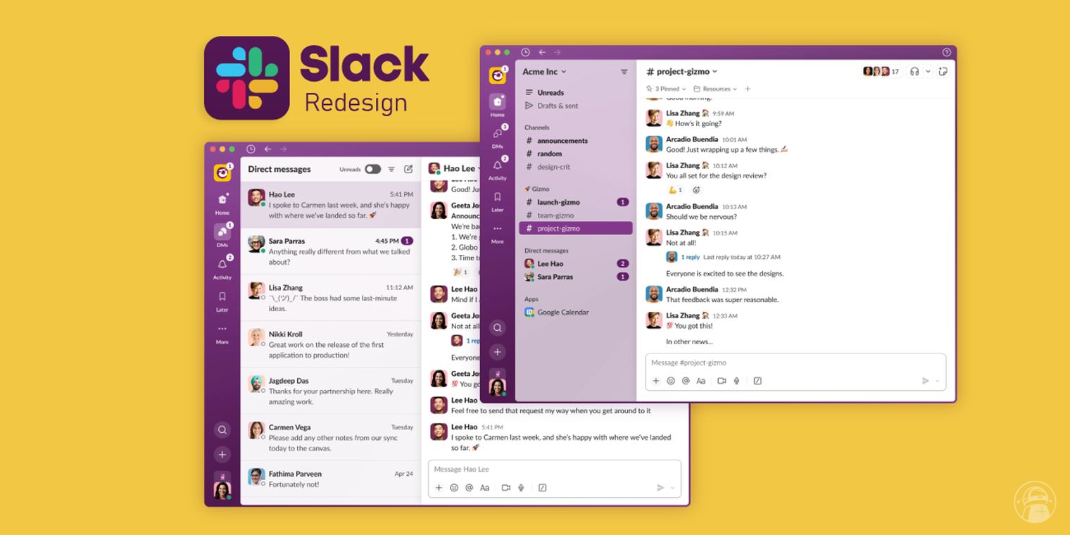 Slack undergoes its biggest redesign in years, introducing a new ...