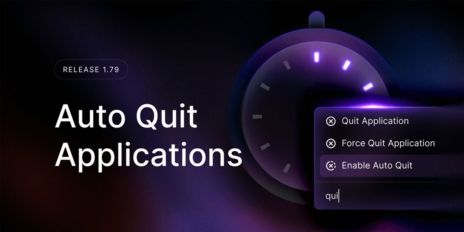 Raycast v1.79.0 introduces an Auto Quit apps feature, Chat Presets ...