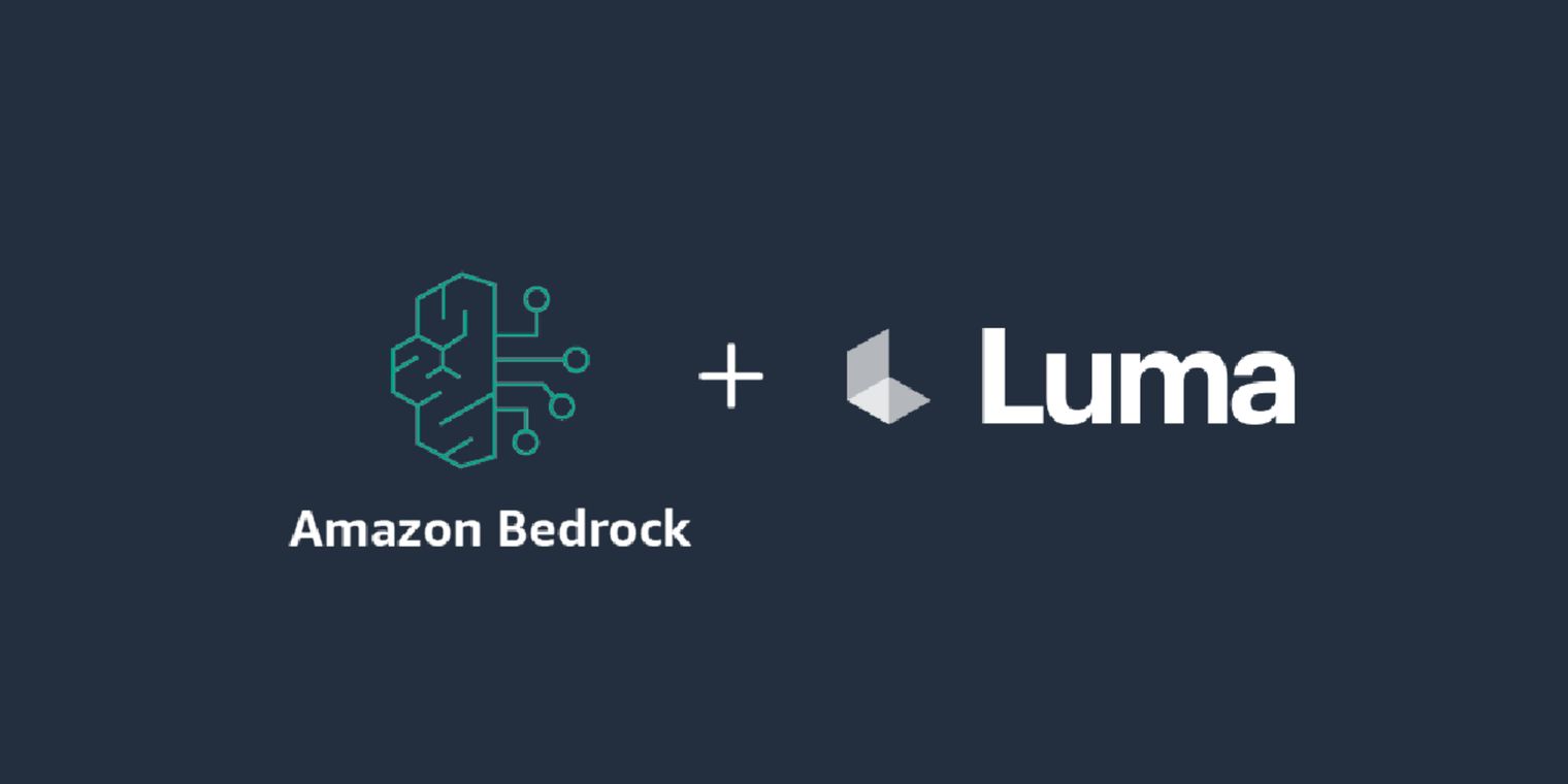 Luma partners with Amazon to bring its advanced AI Models Luma Photon ...