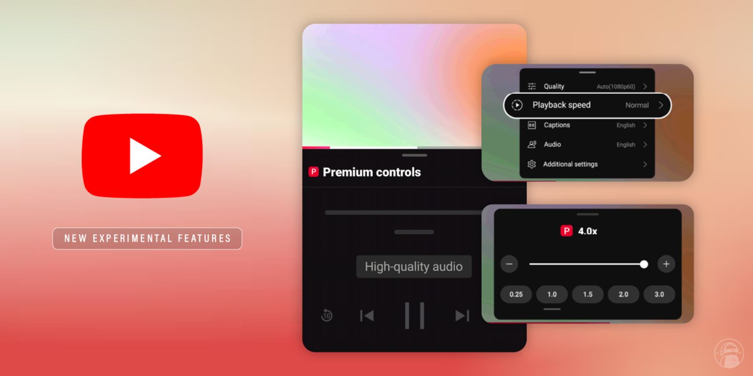 YouTube Premium rolls out new experimental features, including 256kbps ...