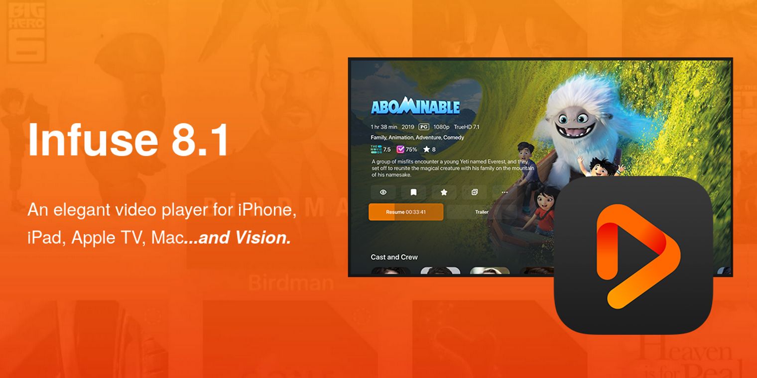 Infuse 8.1 brings enhanced navigation, 123 Cloud Drive support, and ...