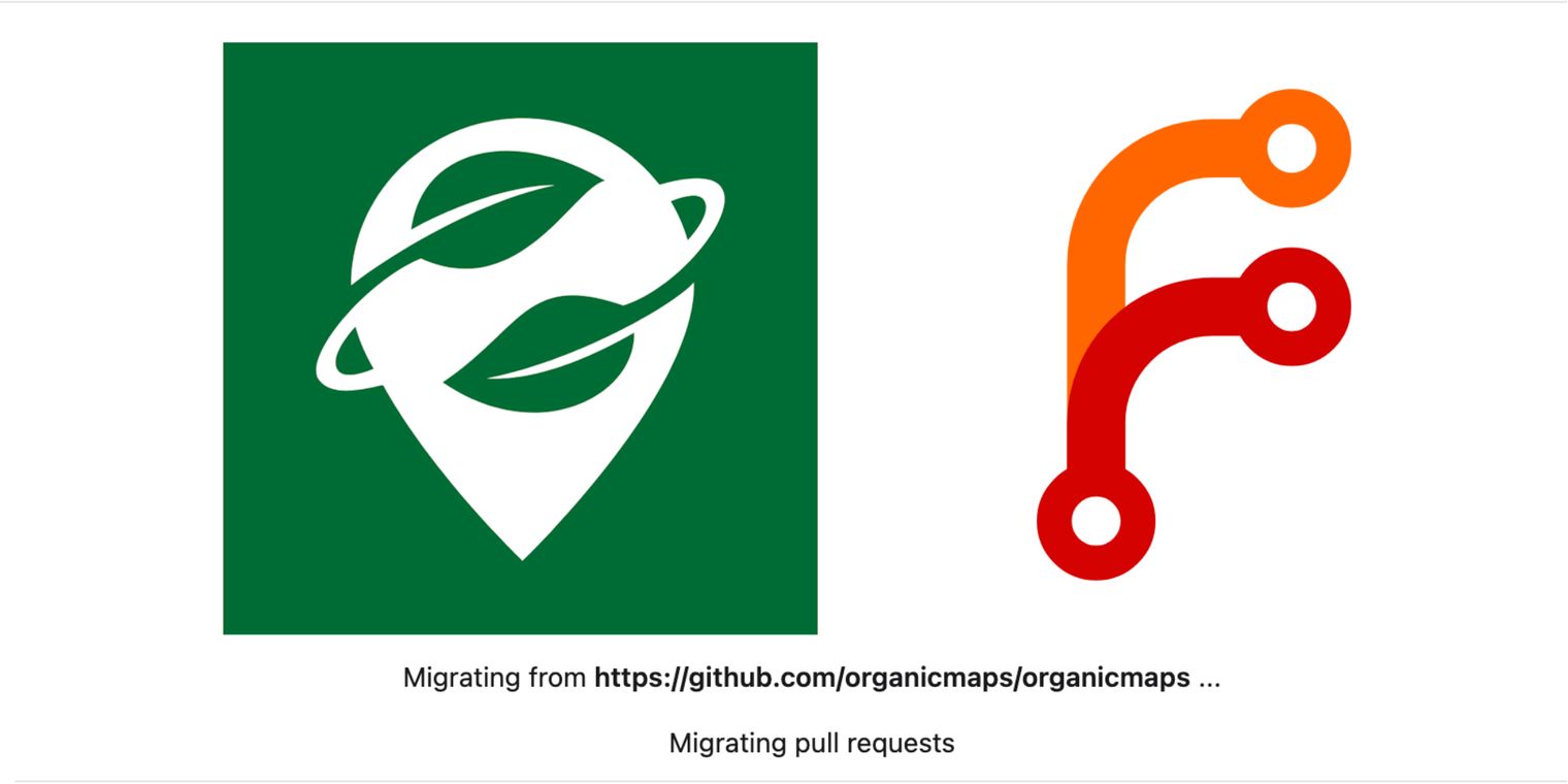 Organic Maps migrates to Forgejo due to GitHub account blocked by ...