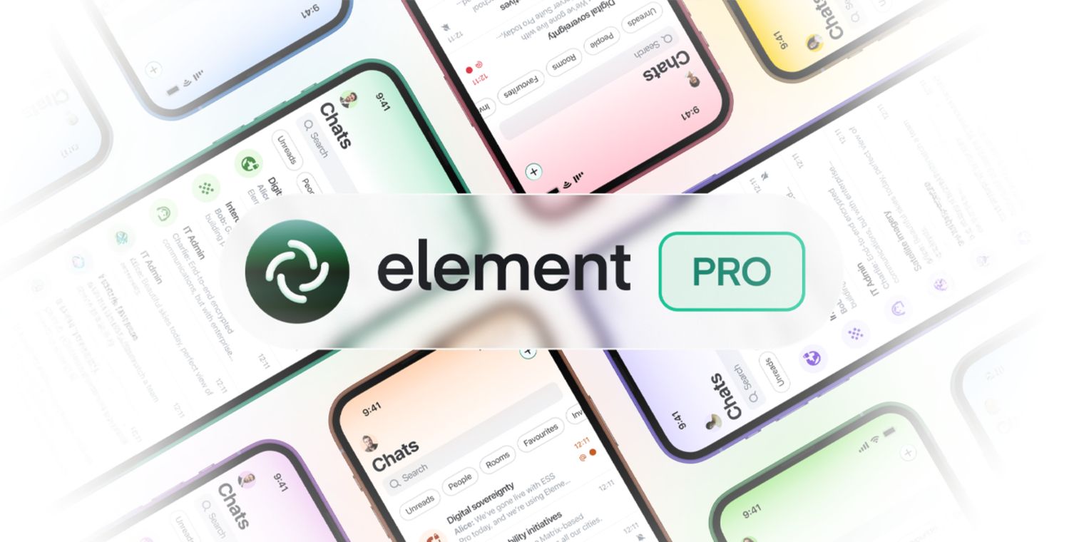 Element launches Element Pro, a Matrix-based enterprise messaging ...