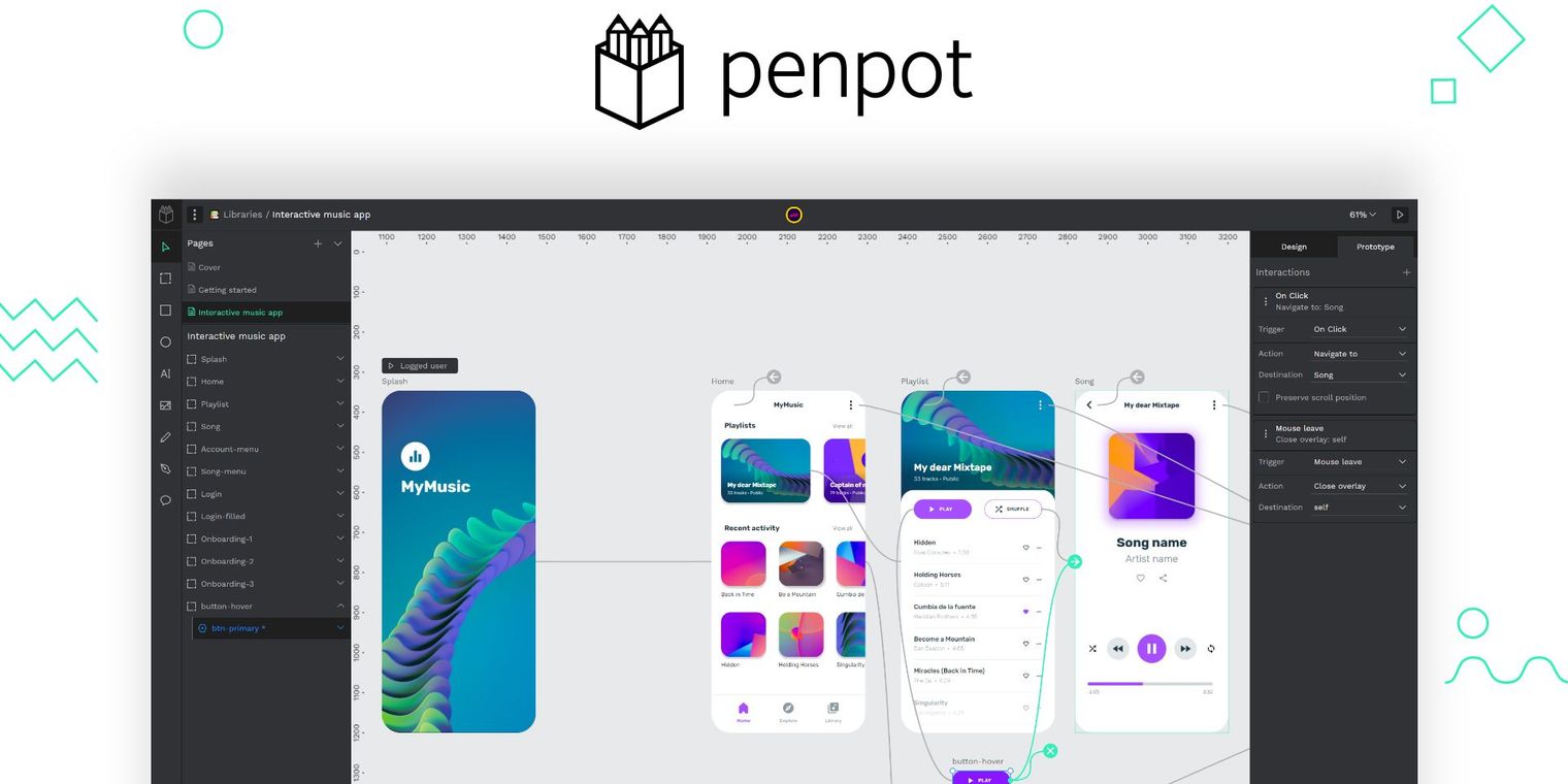 Penpot is out of beta and brings many new features to compete with ...