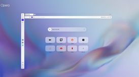 Opera One R2 brings enhanced multimedia controls, split screen, and AI image generation image