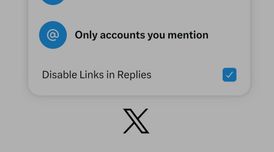 X developing feature to block links in replies, aiming to combat spam bots image