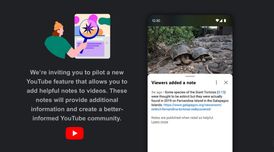YouTube is currently testing its Community Notes feature among a select group of users image