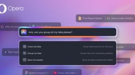 Opera introduces AI-powered tab commands for better tab management image