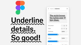 Figma adds customization options for underlines image