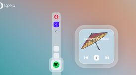 Opera One R2 announces Spotify-Powered music player image