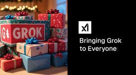 X launches freemium access to its AI chatbot Grok image