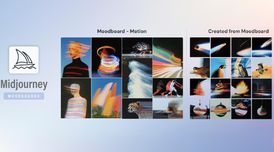 Midjourney introduces a new moodboard feature & enhanced AI model customization image