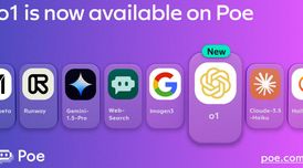 Poe addes support for OpenAI's o1 model image