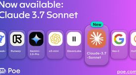 Poe integrates Claude 3.7 Sonnet image