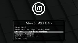 Upcoming features preview in Linux Mint LMDE 7 image