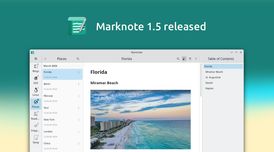 Marknote 1.5 adds source mode, note links, better note management, and KRunner integration image