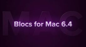 Blocs 6.4 for Mac enhances carousels, forms, copy & paste, link icons, and preview mode image