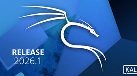 Kali Linux 2026.1 launches with Linux 6.18, theme update, BackTrack mode, and 8 new tools image