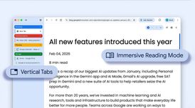 Chrome finally brings vertical tabs and an immersive reading mode for better productivity image