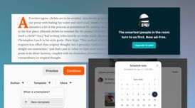 Substack adds note scheduling, post templates, drop caps, new livestream options, and more image