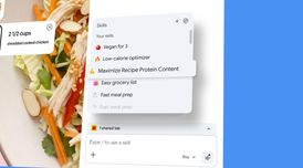 Google launches skills in Chrome for saving, customizing and reusing custom Gemini prompts image