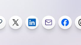 Ghost introduces native share buttons for posts and newsletters image