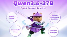 Qwen3.6-27B open-source 27B dense model surpasses previous coding benchmarks image
