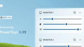 PowerToys 0.99 adds new tools for controlling external monitors and window management image