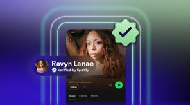 Spotify is rolling out verified badges for artists to help distinguish real humans from AI image