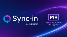 Sync-in 2.3 brings Markdown editor, improved file editing & search, and trash retention image