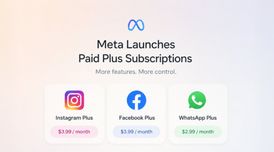 Meta rolls out new paid subscriptions for Instagram, Facebook and WhatsApp image