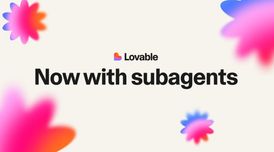 Lovable launches subagents for faster project research image