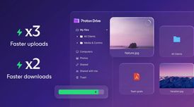 Proton Drive uploads now up to 4x faster with new encryption update image