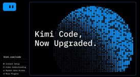 Kimi Code adds one-line install, video coding context, and finance plugins image