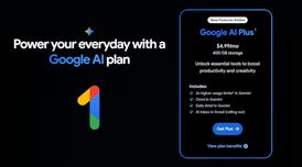 Google AI Plus plan price drops with storage now doubled to 400GB image