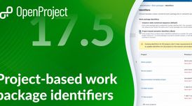 OpenProject 17.5 offers project-based work package identifiers and more flexible backlogs image