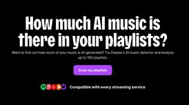 Deezer just launched a free AI music detector for all major streaming platforms image