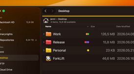 ForkLift 4.6.4 improves file navigation with Quick Select and aliases image