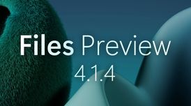 Files v4.1.4 preview adds tree view sidebar and font thumbnails image