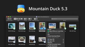 Mountain Duck 5.3 adds support for Windows on ARM64 & AWS IAM Identity Center integration image