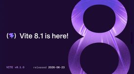 Vite 8.1 brings faster dev mode, chunk import maps, and Wasm ESM support image